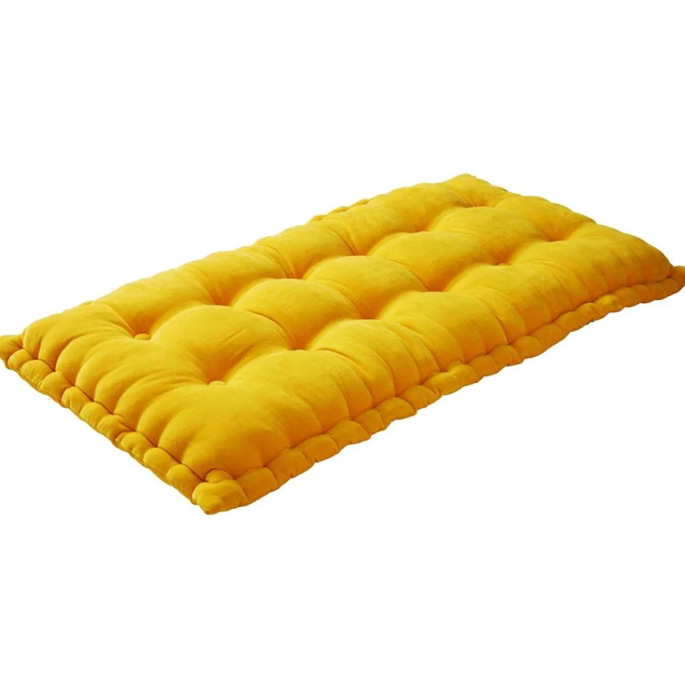 Becquet Matelas futon en velours ras< Rideau Et Déco Textile|Décoration Textile Unie