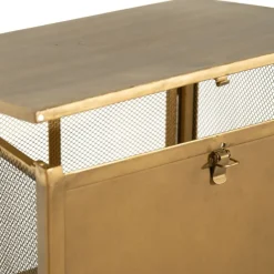 Becquet Meuble en métal à grillage< Meuble, Étagère|Décoration