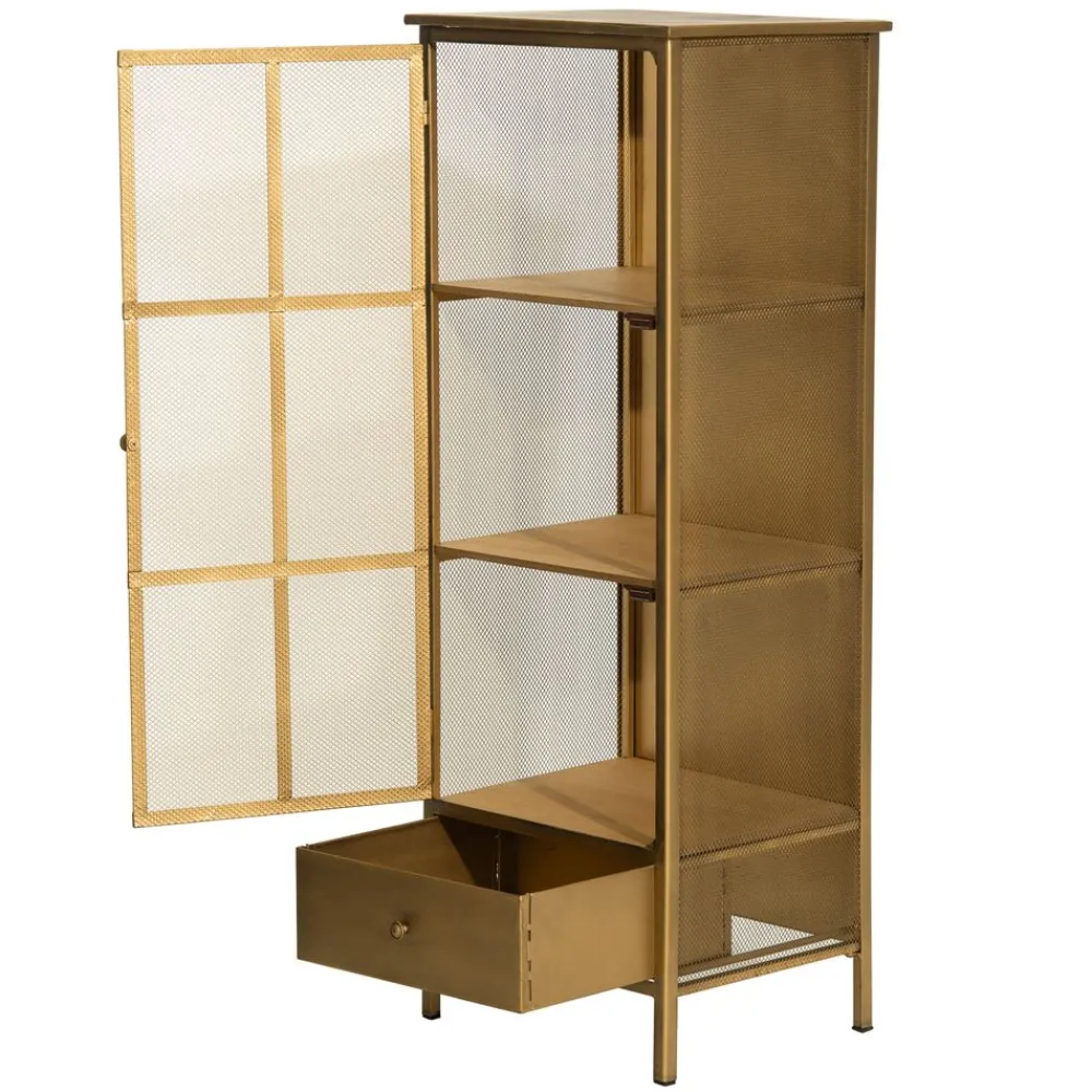 Becquet Meuble en métal à grillage< Meuble, Étagère|Décoration