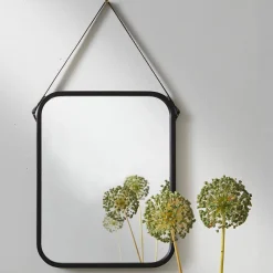 Becquet Miroir barbier rectangle< Décoration Murale|Décoration