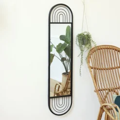 Becquet Miroir long en métal< Décoration Murale|Décoration