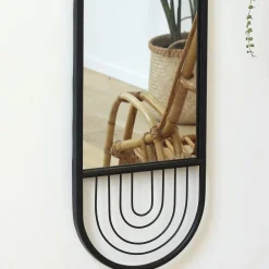 Becquet Miroir long en métal< Décoration Murale|Décoration