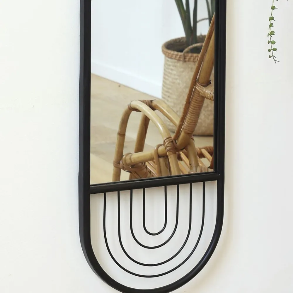 Becquet Miroir long en métal< Décoration Murale|Décoration