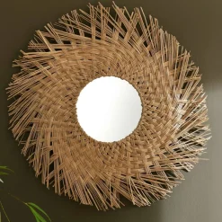 Becquet Miroir tressé< Décoration Murale|Décoration