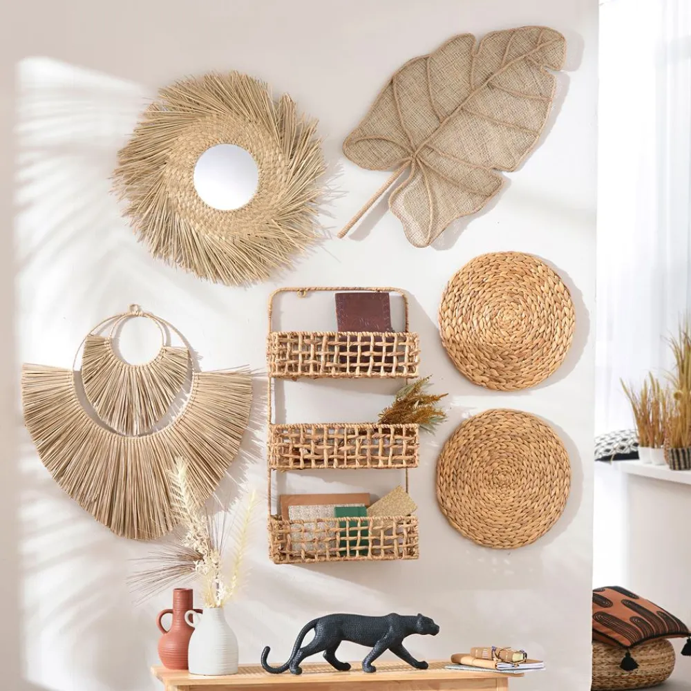 Becquet Miroir tressé< Décoration Murale|Décoration