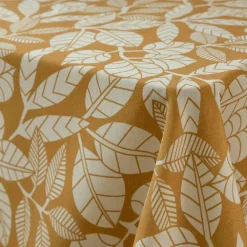 Becquet Nappe antitache imprimé feuilles< Nappe Fantaisie|Les Matières