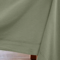 Becquet Nappe coton lavé brodé - CRÉATION< Les Matières
