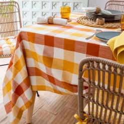Becquet Nappe en coton à carreaux - CRÉATION< Nappe Fantaisie