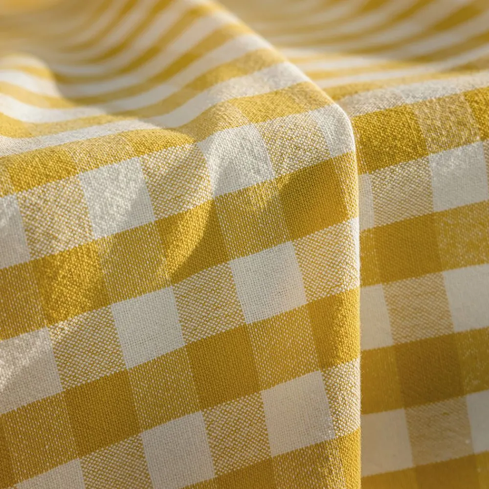 Becquet Nappe en coton vichy – CRÉATION< Nappe Fantaisie|Les Matières
