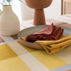 Becquet Nappe jacquard à carreaux - CRÉATION< Nappe Fantaisie
