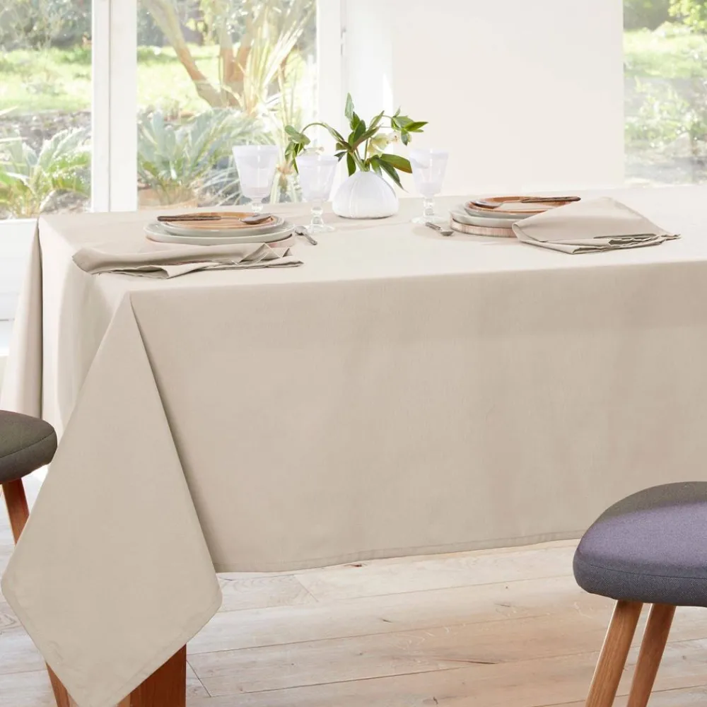 Becquet Nappe unie en polycoton< Nappe Unie|Les Matières