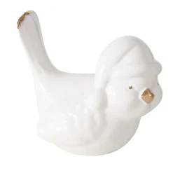 Becquet Oiseau en céramique décoratif - Lot de 2< Statuette, Figurine|Décoration