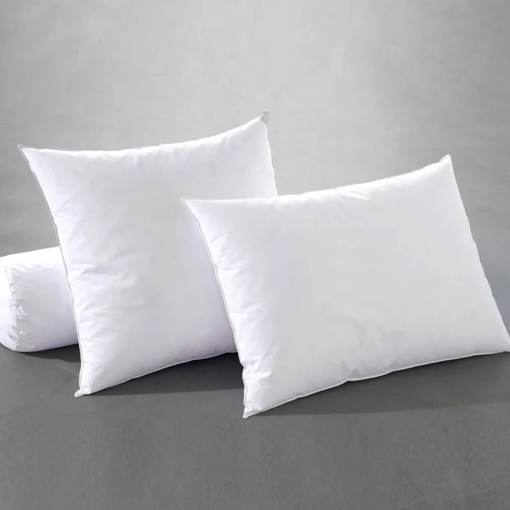 Becquet Oreiller et traversin 90% PLUMETTES, 10% DUVET CANARD - ANTIACARIEN - Ferme< Les Matières|Oreiller, Traversin