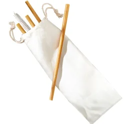 Becquet Pailles en bambou - lot de 4< Décoration|Art De La Table