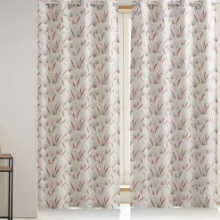 Becquet Paire de rideaux jacquard motifs japonisants< Rideau Et Déco Textile|Rideau