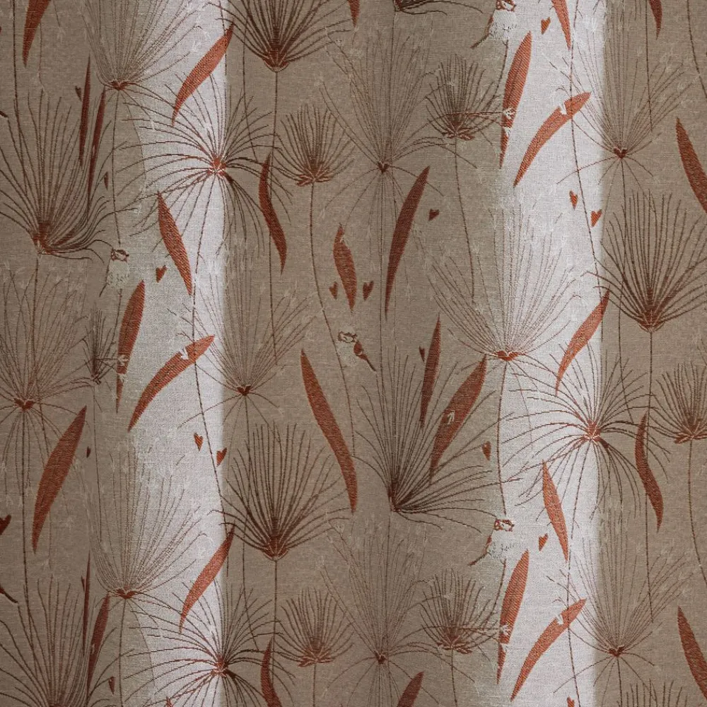 Becquet Paire de rideaux jacquard motifs japonisants< Rideau Et Déco Textile|Rideau