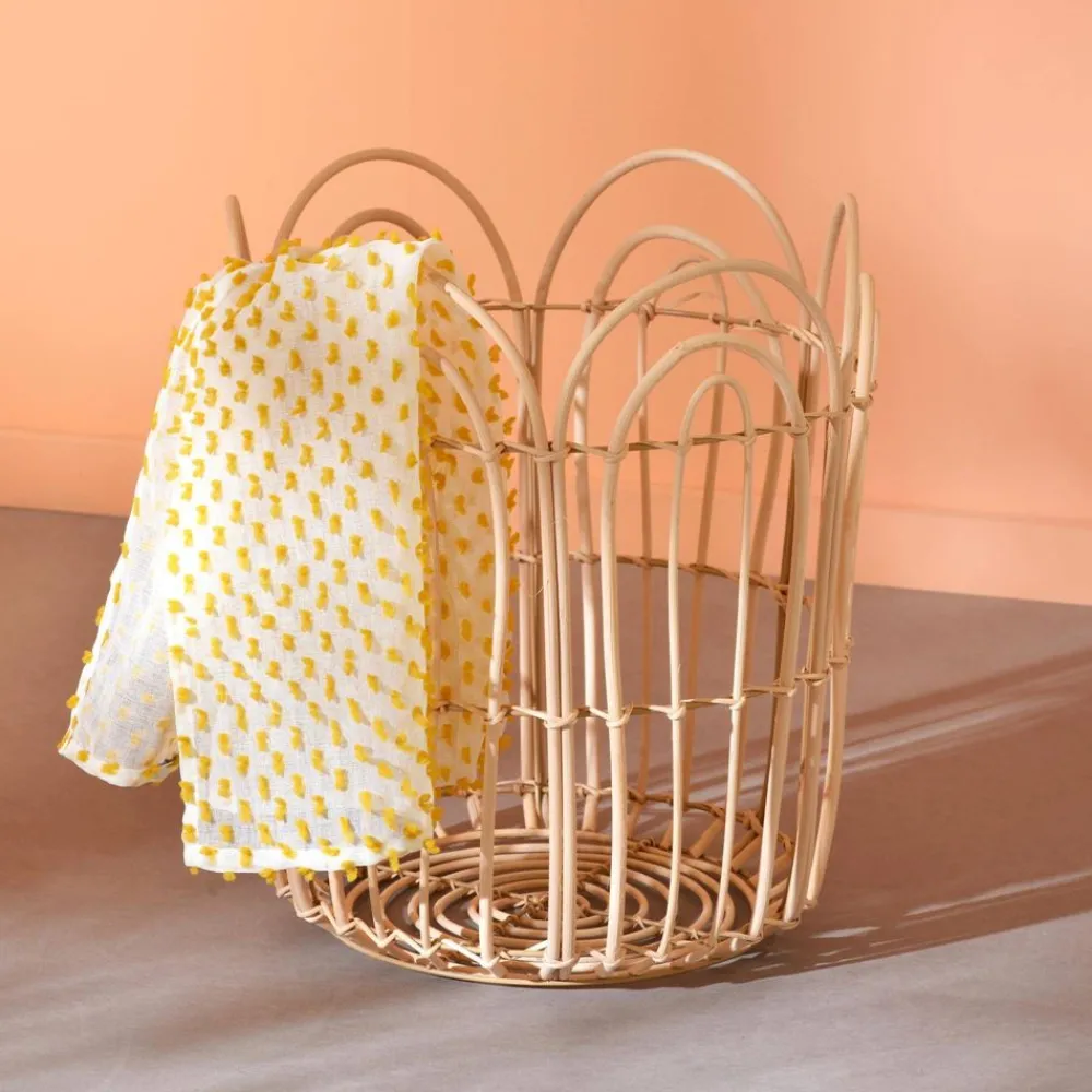 Becquet Panier de rangement en rotin< Rangement, Gain De Place|Boîte, Panier