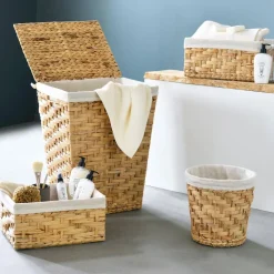 Becquet Paniers tressés en jacinthe d'eau< Rangement, Gain De Place|Boîte, Panier
