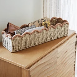 Becquet Panière allongée< Boîte, Panier|Décoration