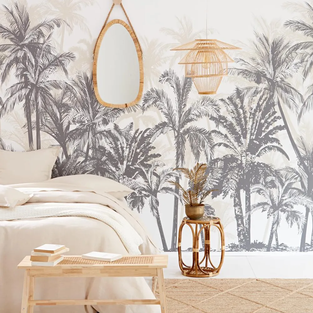 Becquet Papier peint panoramique motif palmiers - set de 3 lés - 300 x 270 cm< Décoration Murale|Décoration