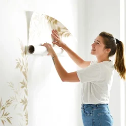 Becquet Papier peint panoramique motif végétal - 147 g/m²< Décoration Murale