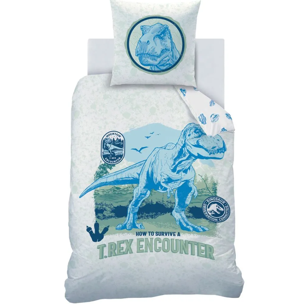 Becquet Parure de lit enfant 2 pièces Jurassic world encounter< Linge De Lit Enfant|Linge De Lit Enfant, Housse De Couette