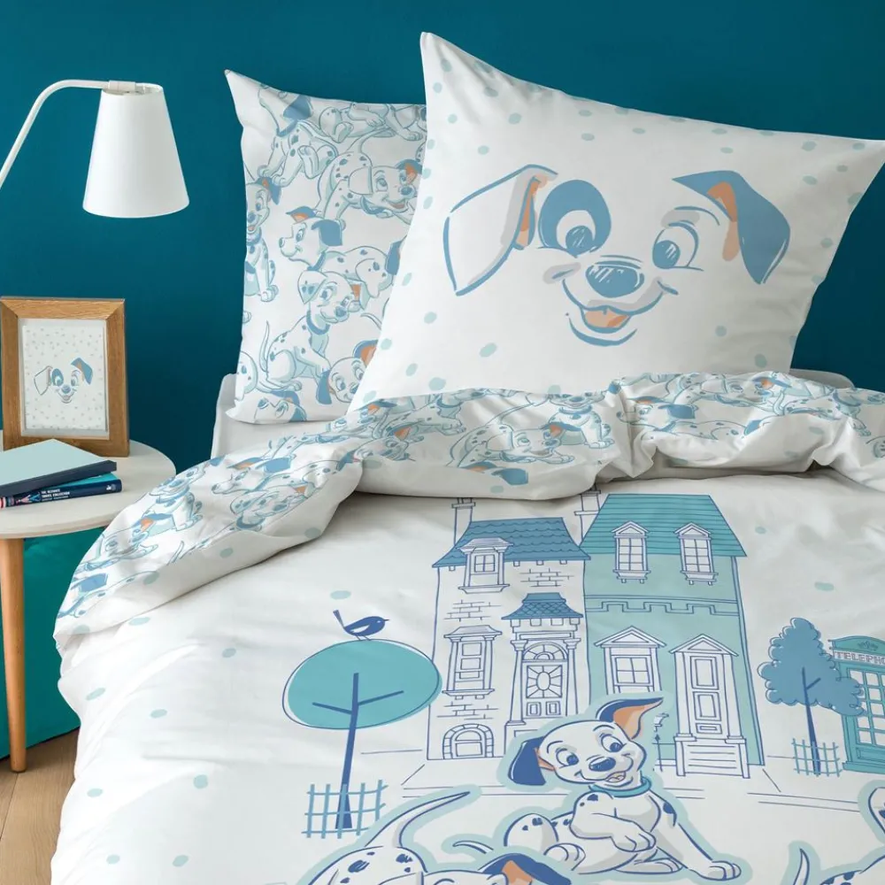 Becquet Parure de lit enfant 2 pièces 101 Dalmatiens - DISNEY®<Enfant Univers Des Garçons|Les Héros De Nos Enfants