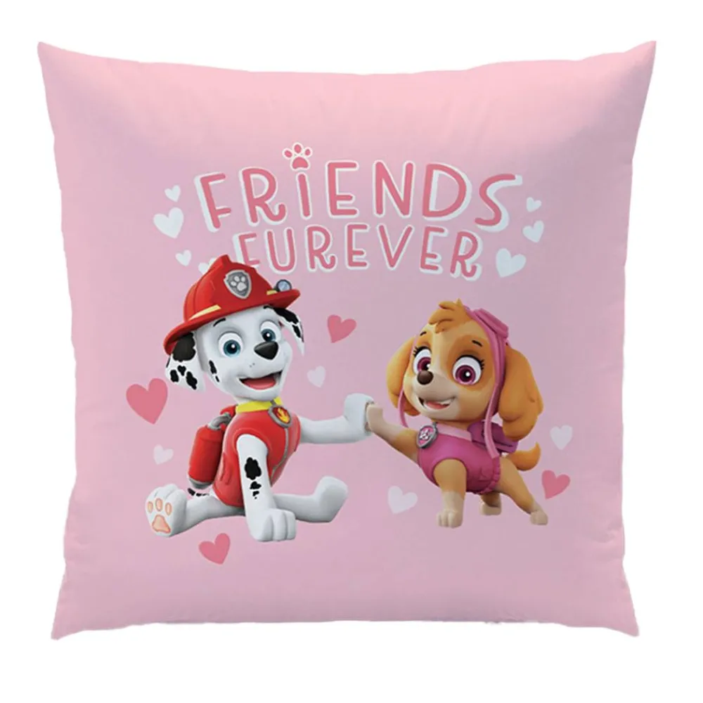 Becquet Parure de lit enfant rose Pat Patrouille®< Les Matières|Linge De Lit Enfant