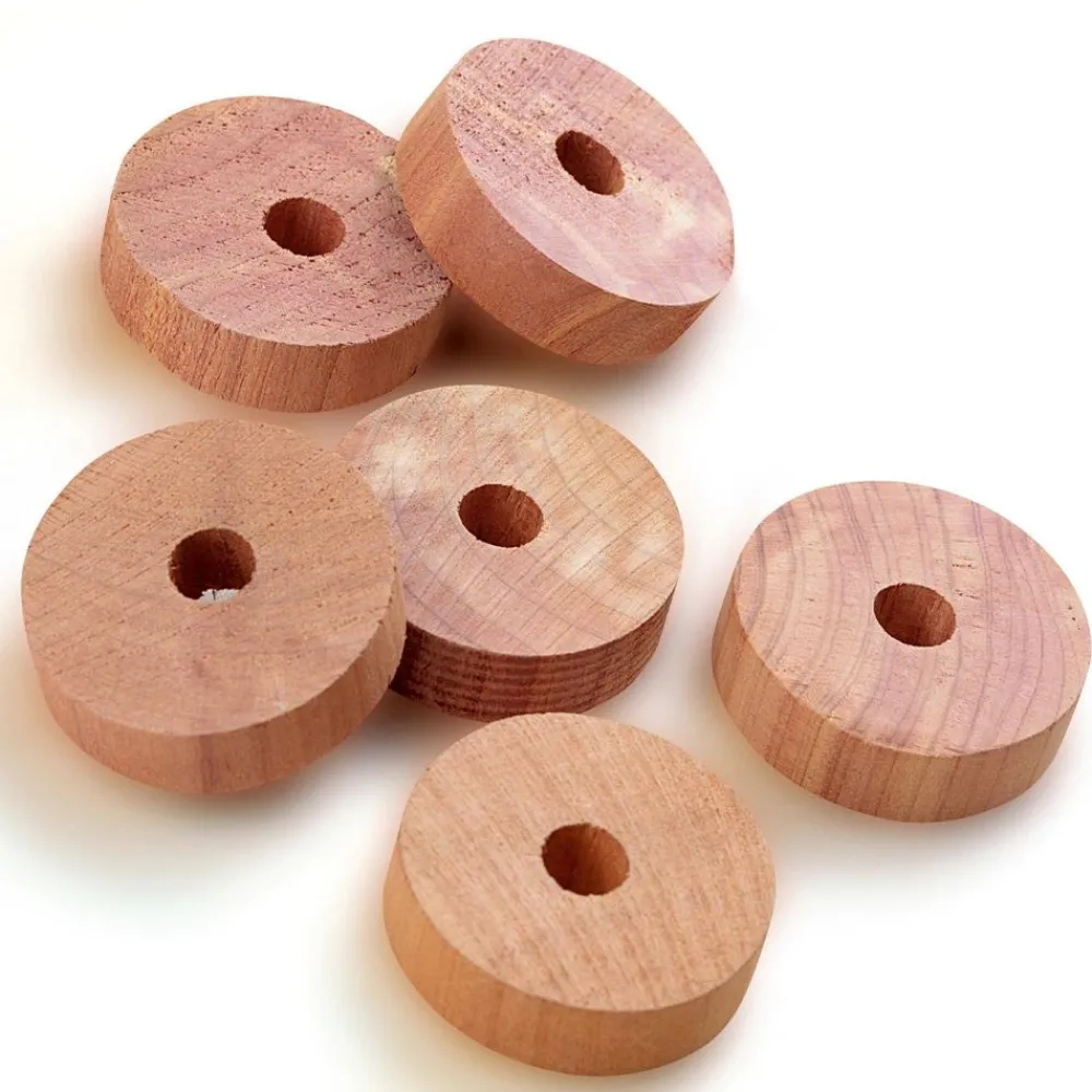 Becquet Pastilles en cèdre - Lot de 6< Entretien Du Linge Et Repassage|Accessoires De Salle De Bain