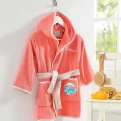Becquet Peignoir de bain enfant animaux personnalisable - 340 g/m²< Serviette De Bain Personnalisée, Peignoir Personnalisé|Peignoir De Bain Adulte