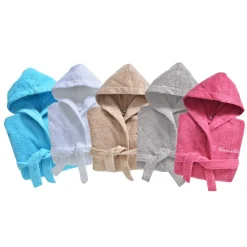 Becquet Peignoir de bain enfant Lauréat personnalisable - 340 g/m²<Enfant Univers Des Garçons|Univers Des Filles