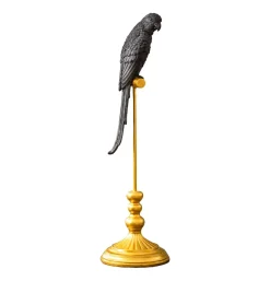Becquet Perroquet sur socle< Statuette, Figurine|Décoration