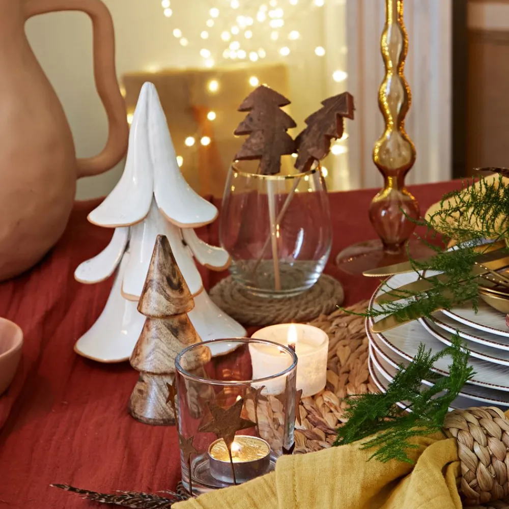 Becquet Petit sapin en céramique< Objet De Décoration|Décoration