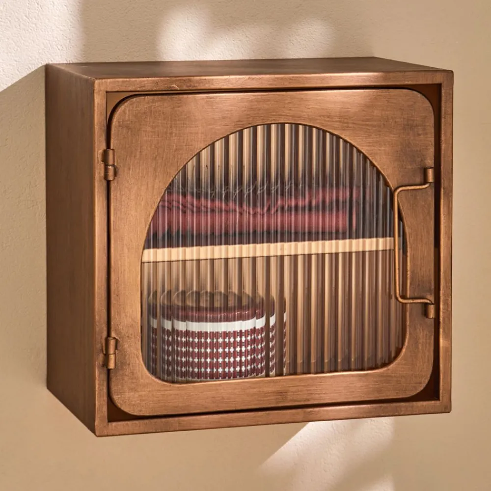 Becquet Petite armoire métallique murale< Rangement, Gain De Place|Meuble, Étagère