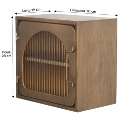 Becquet Petite armoire métallique murale< Rangement, Gain De Place|Meuble, Étagère