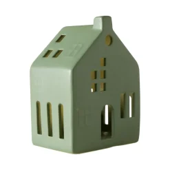 Becquet Petite maison déco en céramique LED< Objet De Décoration|Décoration