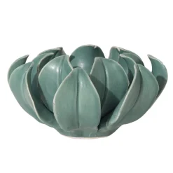 Becquet Photophore fleur en céramique< Luminaire|Décoration