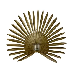 Becquet Photophore mural soleil< Luminaire|Décoration Murale