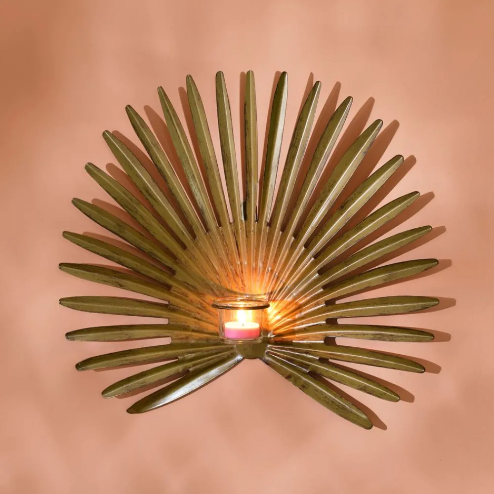 Becquet Photophore mural soleil< Luminaire|Décoration Murale