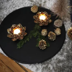 Becquet Photophore nénuphar< Luminaire|Décoration