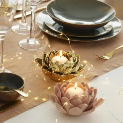 Becquet Photophore nénuphar< Luminaire|Décoration