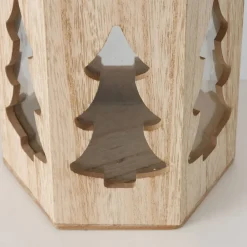 Becquet Photophore étoiles ou sapins ajourés< Luminaire|Décoration
