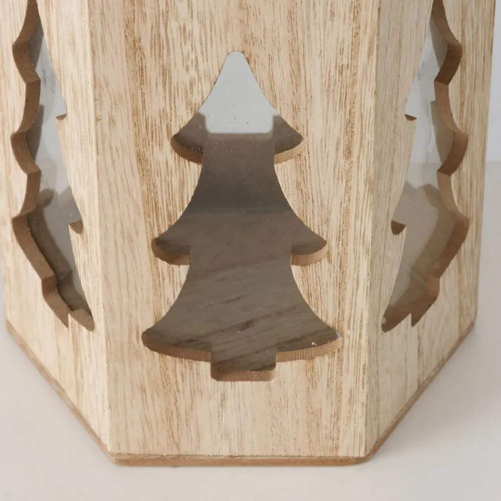 Becquet Photophore étoiles ou sapins ajourés< Luminaire|Décoration