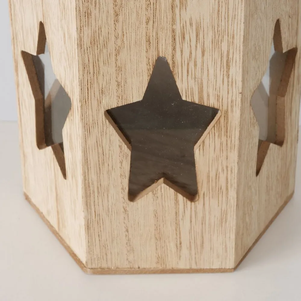Becquet Photophore étoiles ou sapins ajourés< Luminaire|Décoration
