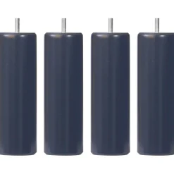 Becquet Pieds de sommier CYLINDRIQUES - LOT DE 4< Sommier