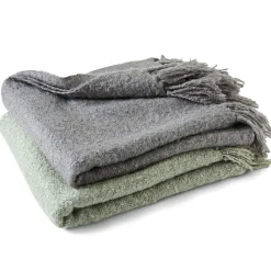 Becquet Plaid à franges - 240 g/m²< Rideau Et Déco Textile|Plaid