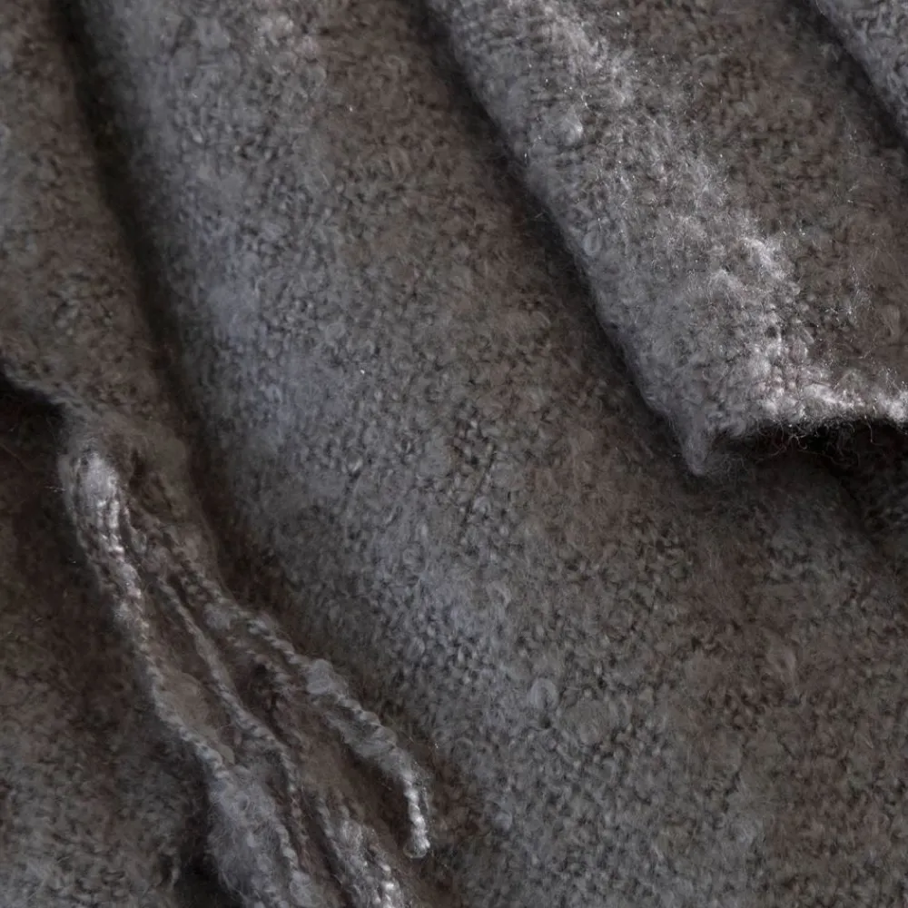 Becquet Plaid à franges - 240 g/m²< Rideau Et Déco Textile|Plaid