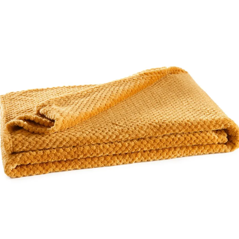 Becquet Plaid effet relief personnalisable< Rideau Et Déco Textile|Plaid