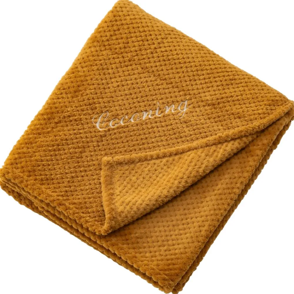 Becquet Plaid effet relief personnalisable< Rideau Et Déco Textile|Plaid