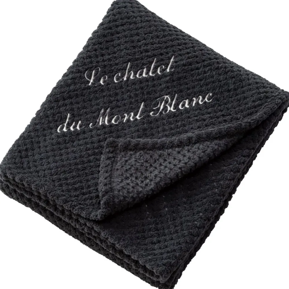 Becquet Plaid effet relief personnalisable< Rideau Et Déco Textile|Plaid